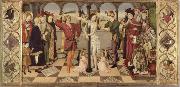Jaume Huguet The Flagellation of Christ oil painting